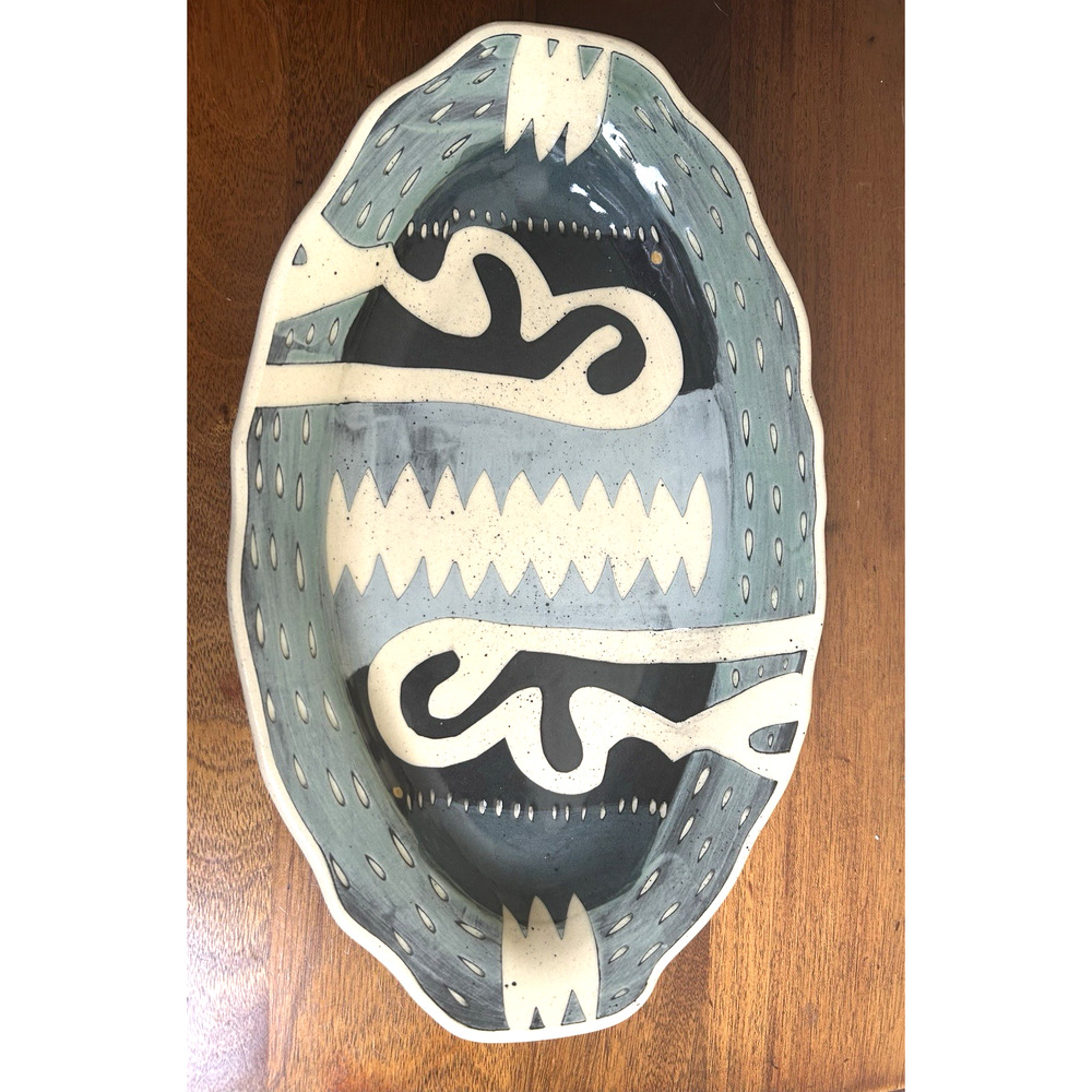 Studio pottery-handcrafted cerami-unique coloring